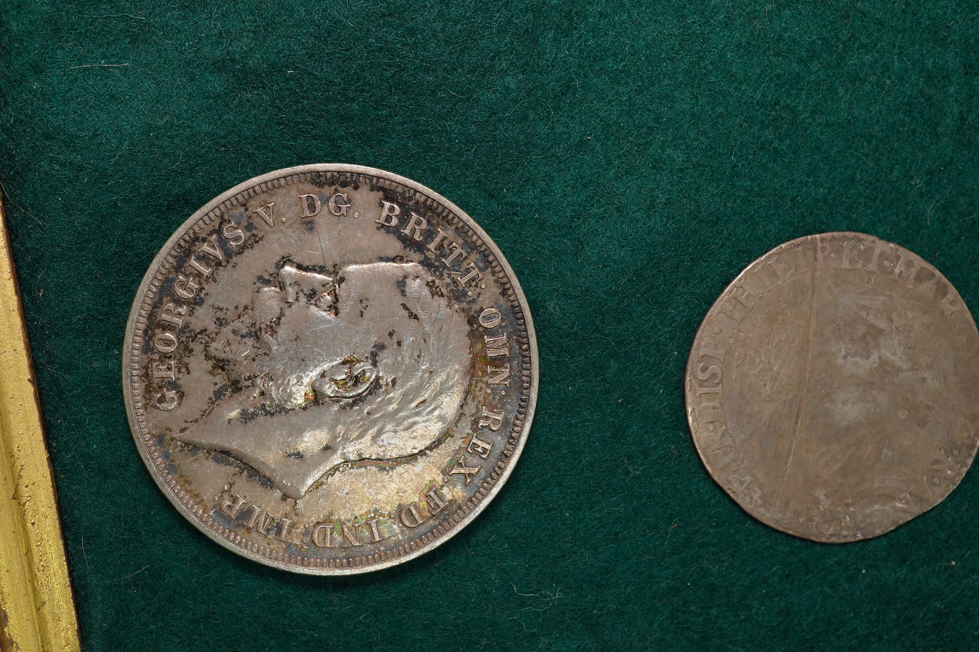 British hammered and milled coins, House of York, Tudor, Stuart and Hanoverian, comprising three House of York groats, Henry VII half groat, mm. martlet, S.2261, Henry VIII groat, S.2337 and penny ‘sovereign’ type, mm. s